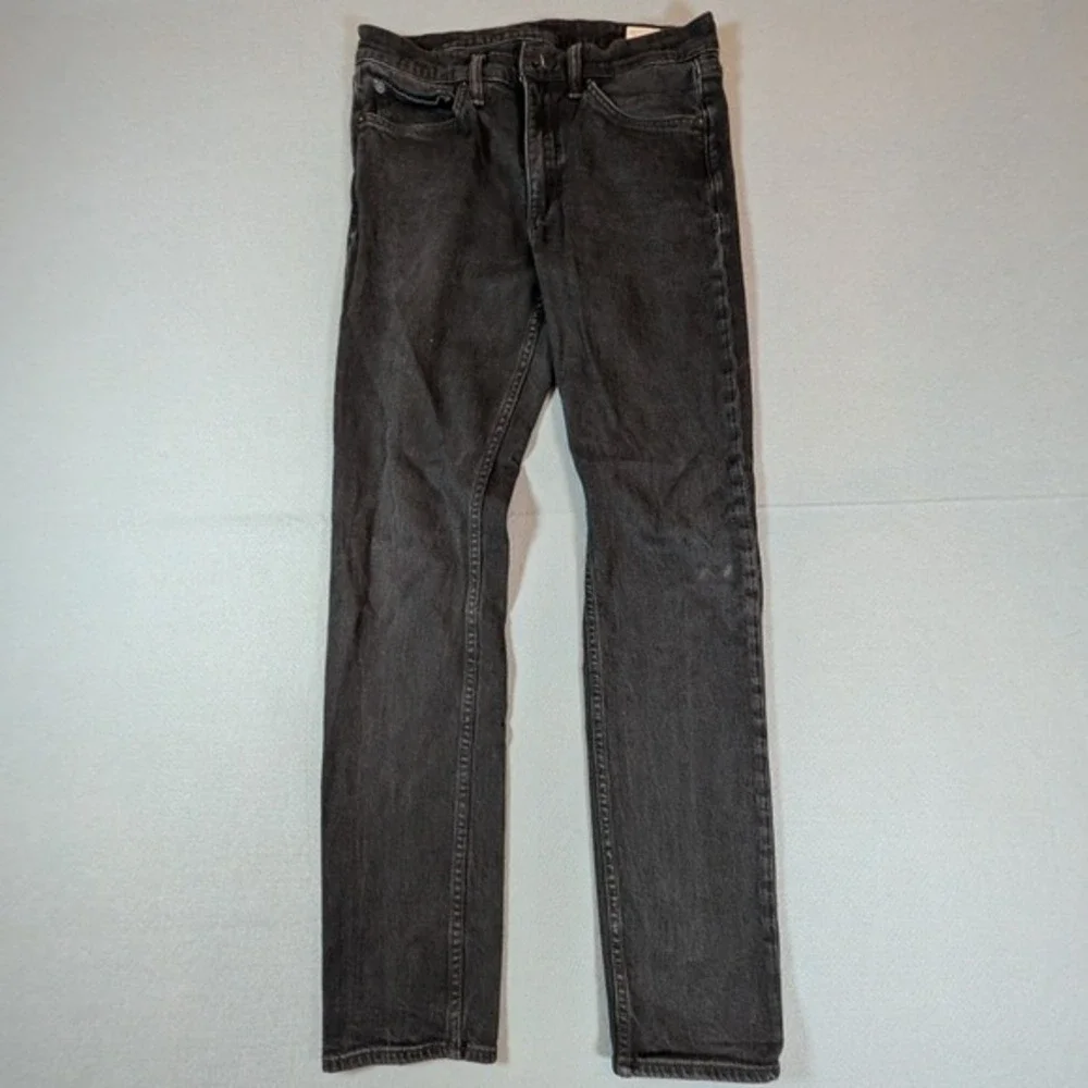 Rag & Bone Slim Fit Jeans Mens Size 30x32 Faded‎ Black Denim